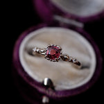 relax line puffsleeve  ring　スピネルリング