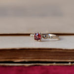 relax line puffsleeve  ring　スピネルリング