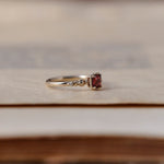 relax line puffsleeve  ring　スピネルリング