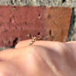 relax line puffsleeve  ring　スピネルリング