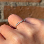 relax line ダイヤモンド　あぶくリング