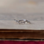 relax line ダイヤモンド　あぶくリング