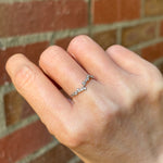 relax line ダイヤモンド　あぶくリング