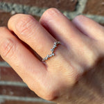 relax line ダイヤモンド　あぶくリング