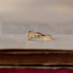 relax line ダイヤモンド　あぶくリング