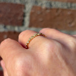 relax line ダイヤモンド　あぶくリング