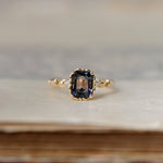 relax line puffsleeve  ring　バイカラートルマリン