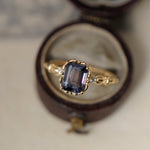 relax line puffsleeve  ring　バイカラートルマリン
