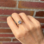 relax line puffsleeve  ring　バイカラートルマリン