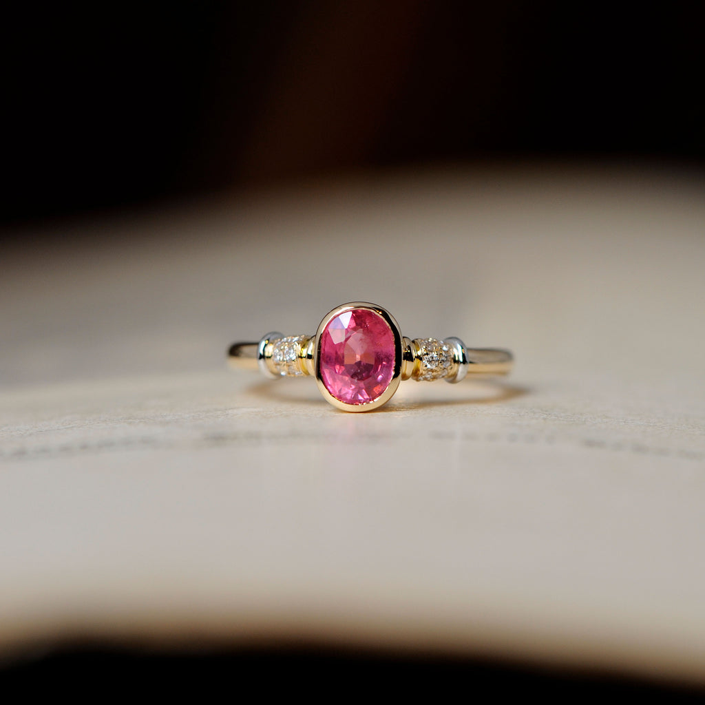 graceline　pink spinel ring / ピンクスピネルリング