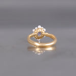 graceline　pearl ruff ring / 真珠の襞襟リング