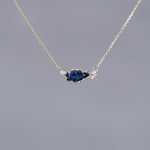 relax line Pendant　トルマリンドロップ×ダイアモンドペンダント