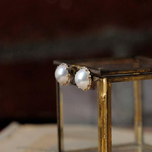 relaxline pierced earrings　マベパールピアス