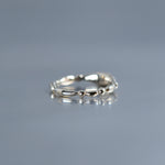 relax line pave pinkie ring　パヴェピンキーリング