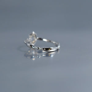 relax line rosecut pinkie ring ローズカットダイヤモンド