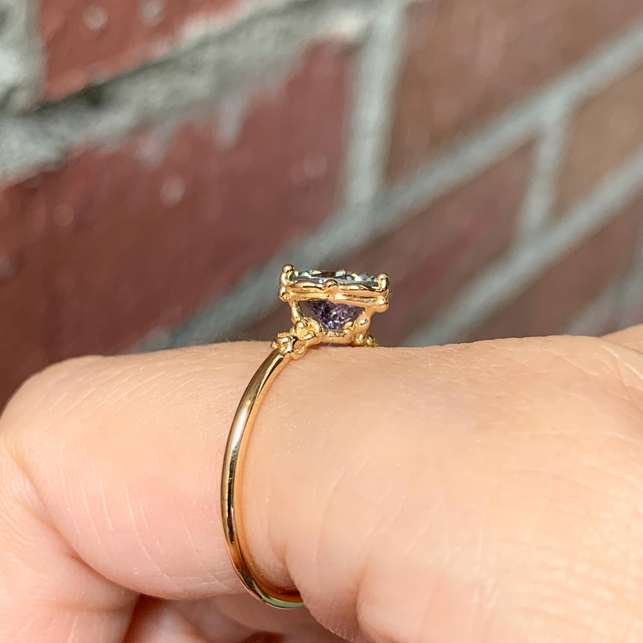 relaxline　cuffsring　タンザナイトカフスリング