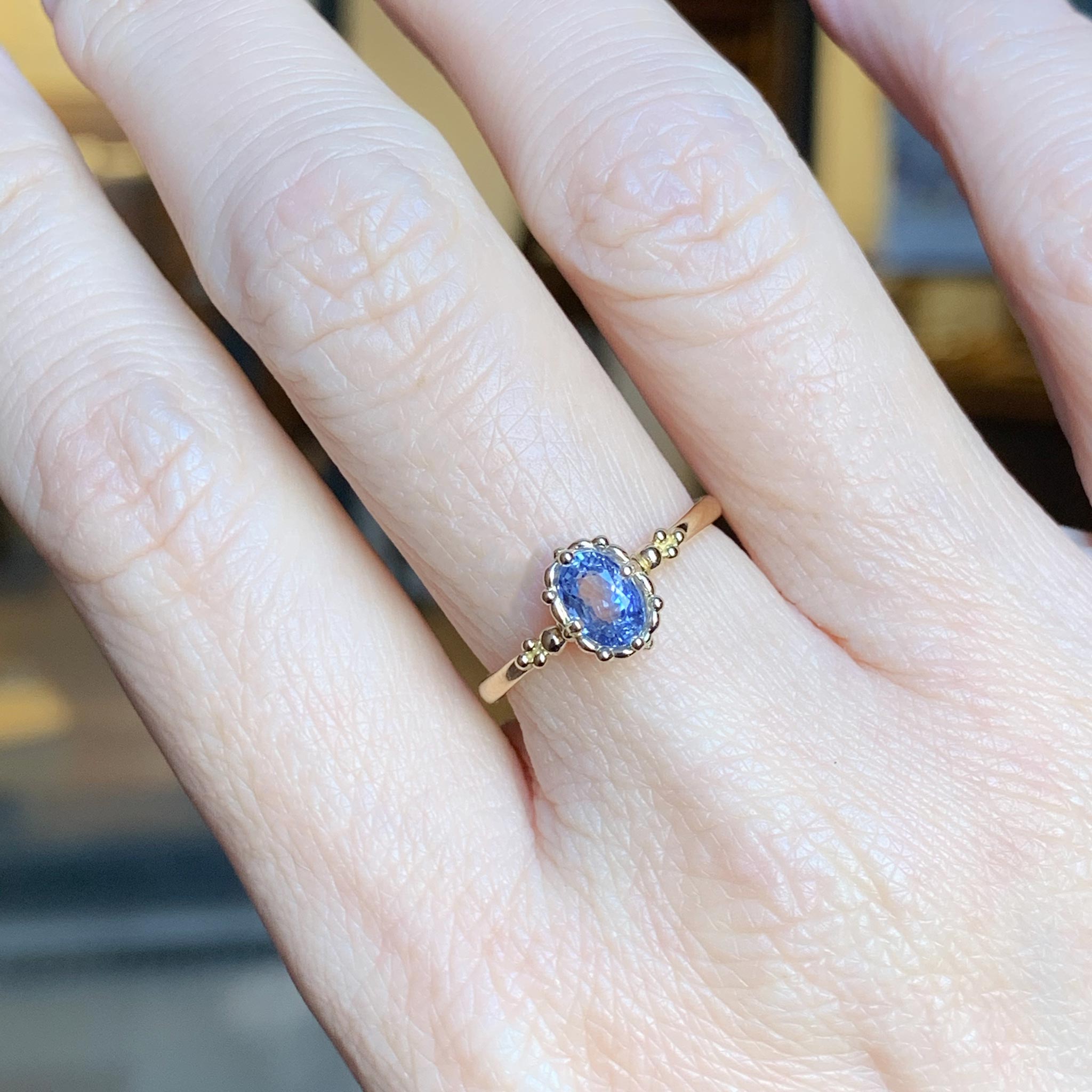 relaxline ring/ウンバサファイア　リング