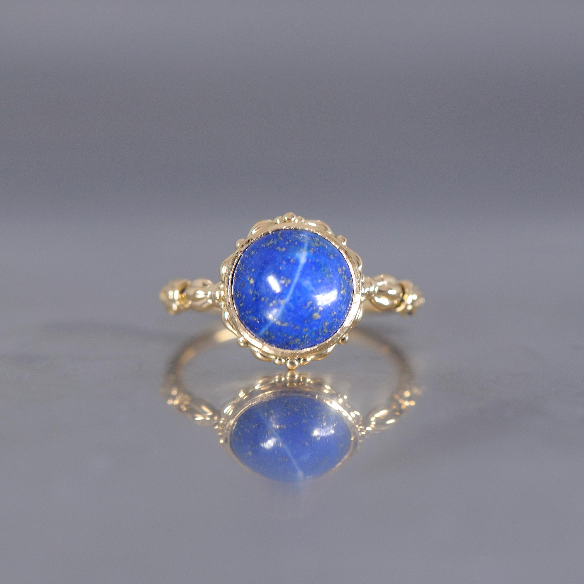 relaxline Juliet+ruffle stargazing ring/ラピスラズリ　天体観測リング