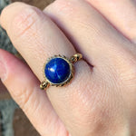relaxline Juliet+ruffle stargazing ring/ラピスラズリ　天体観測リング