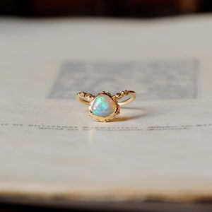 relaxline puff  ring　オーストラリアオパール　リング