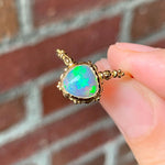 relaxline puff  ring　オーストラリアオパール　リング