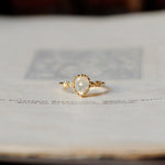relaxline cuffs＆puff ring　メキシカンオパールリング