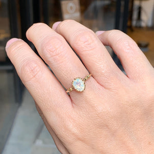 relaxline cuffs＆puff ring　メキシカンオパールリング
