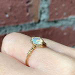 relaxline cuffs＆puff ring　メキシカンオパールリング