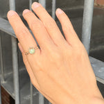 relaxline cuffs&puff ring　トルマリンキャッツリング