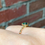 relaxline  ring　クッショントルマリンリング