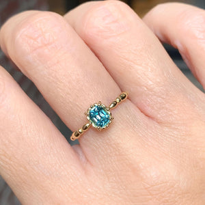 relaxline  ring　クッショントルマリンリング