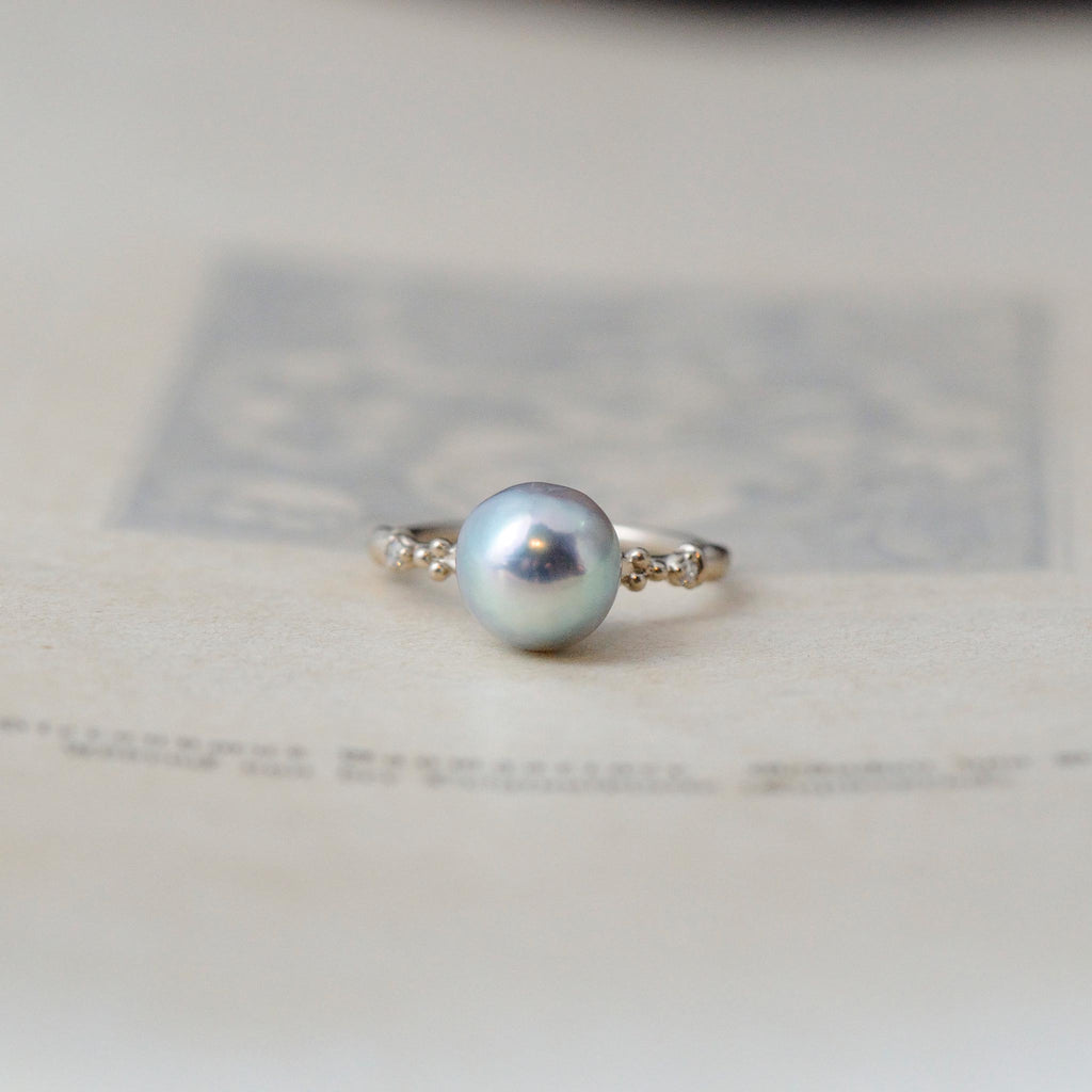 relaxline cuffs ring　バロックパールリング