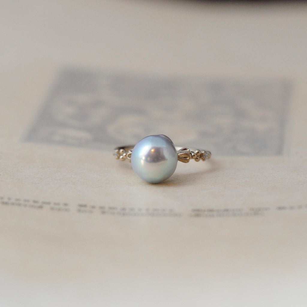 relaxline cuffs ring　バロックパールリング