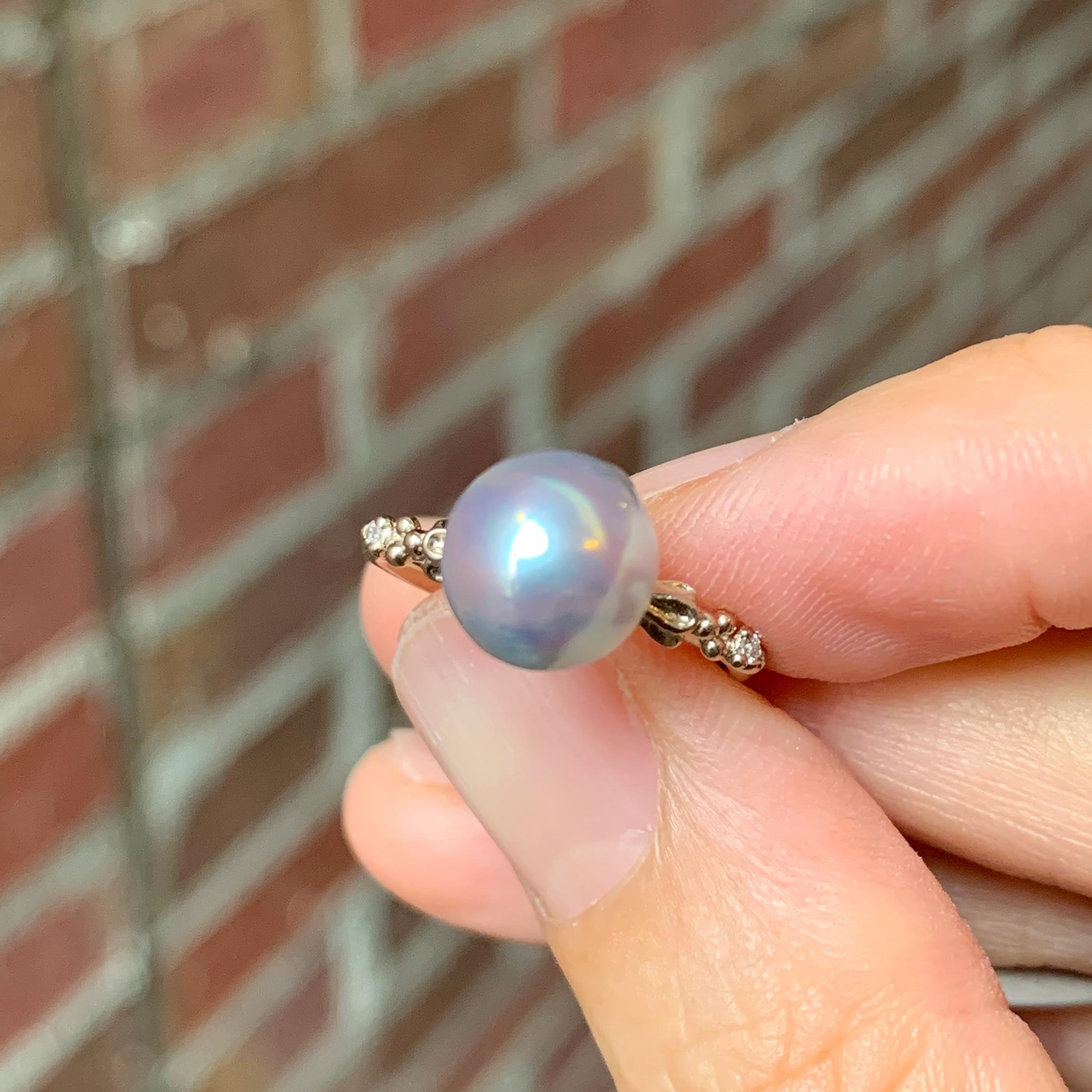 relaxline cuffs ring　バロックパールリング