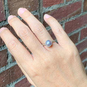 relaxline cuffs ring　バロックパールリング