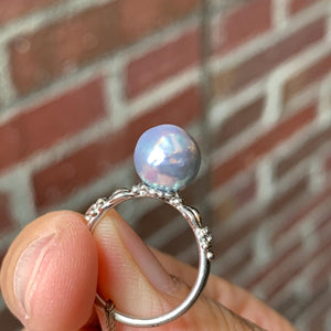 relaxline puff  ring　バロックパールリング