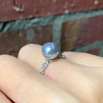 relaxline puff  ring　バロックパールリング