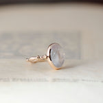 relax line cuffs ring　バイカラートルマリンカボションリング