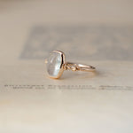 relax line cuffs ring　バイカラートルマリンカボションリング　クッション