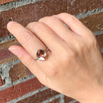 relax line sleeve ring　モルガナイトリング