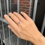 graceline　V shaped tiara ring sapphire/Vライン　ティアラリング
