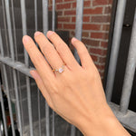 graceline　V shaped tiara ring topaz/Vライン　ティアラリング