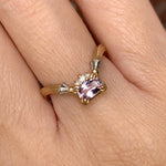 graceline　V shaped tiara ring topaz/Vライン　ティアラリング